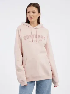Converse Go-To Wordmark Sweatshirt Pink