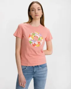 Converse Flower Vibes Chuck Patch T-shirt Pink