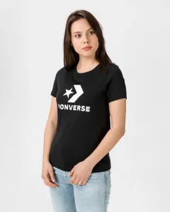 Converse Star Chevron T-shirt Black Colorful