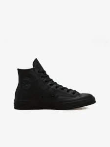 Converse 70 Tonal Leather Sneakers Black #159048