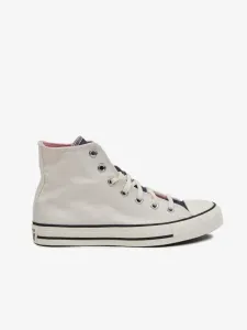 Converse Chuck Taylor All Star Denim Fashion Sneakers White #1539378