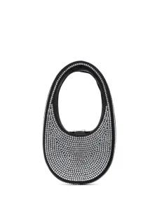 COPERNI - Mini Swipe Crystal Embellished Leather Handbag #1792521