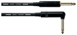 Cordial CCI 6 PR Black 6 m Straight - Angled