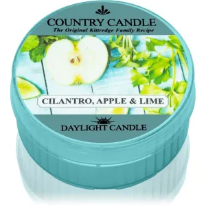 Country Candle Cilantro, Apple & Lime tealight candle 42 g
