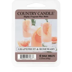 Country Candle Grapefruit & Rosemary wax melt 64 g