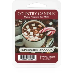 Country Candle Peppermint & Cocoa wax melt 64 g