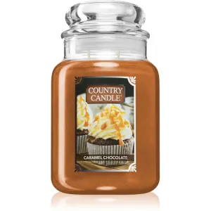 Country Candle Caramel Chocolate scented candle 680 g