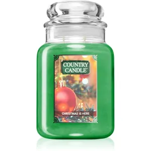 Country Candle Christmas Is Here scented candle 680 g