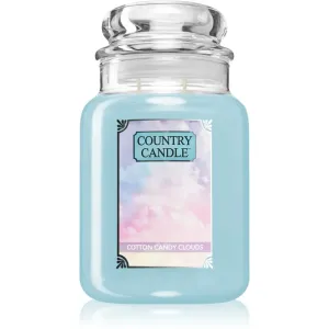 Country Candle Cotton Candy Clouds scented candle 680 g