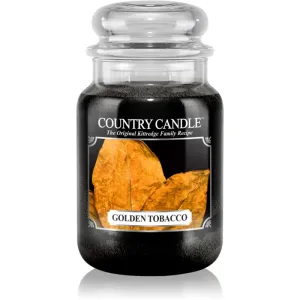 Country Candle Golden Tobacco scented candle 680 g