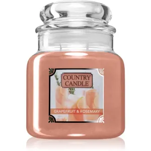 Country Candle Grapefruit & Rosemary scented candle 453 g