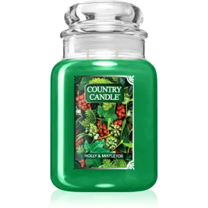 Country Candle Holly & Mistletoe scented candle 680 g