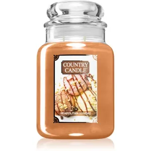 Country Candle Neapolitan Sundae scented candle 680 g