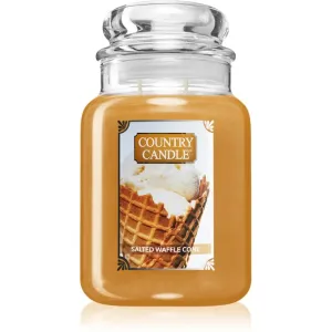 Country Candle Salted Waffle Cone scented candle 680 g
