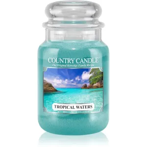 Country Candle Tropical Waters scented candle 680 g