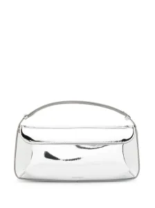 COURRÃGES - Sleek Mirrored Leather Shoulder Bag