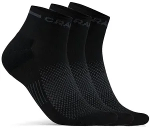 Craft Core Dry Mid Sock 3-Pack Black 34-36