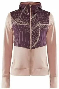 Craft ADV Charge Women's Jacket Bleikur/Burgundy S Running jacket