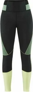 Craft PRO Charge Blocked Women's Tights Giallo/Black S Running trousers/leggings