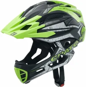 Cratoni C-Maniac Pro Black/Grey/Lime Matt M/L Bike Helmet
