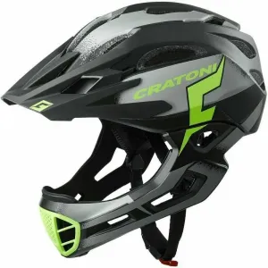 Cratoni C-Maniac Pro Black/Lime Matt S/M Bike Helmet