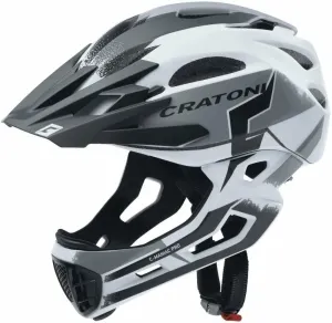Cratoni C-Maniac Pro White/Black Matt S/M Bike Helmet