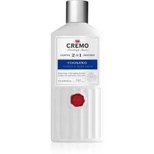 Cremo Citrus & Mint Leaf 2in1 Cooling Shampoo stimulating and refreshing shampoo 2-in-1 for men 473 ml