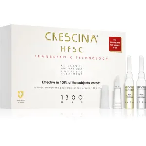 Crescina Transdermic 1300 Re-Growth and Anti-Hair Loss hair growth treatment against hair loss for men 20x3,5 ml #284780