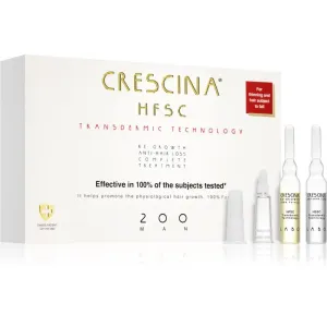 Crescina Transdermic 200 Re-Growth and Anti-Hair Loss hair growth treatment against hair loss for men 20x3,5 ml