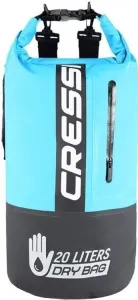 Cressi Dry Bag Bi-Color Black/Light Blue 20L