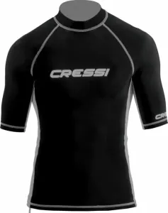 Cressi Rash Guard Man Short Sleeve T-Shirt Black L