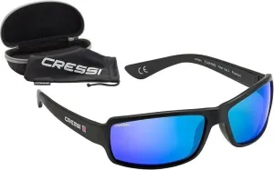 Cressi Ninja Black/Blue/Mirrored Yachting Glasses