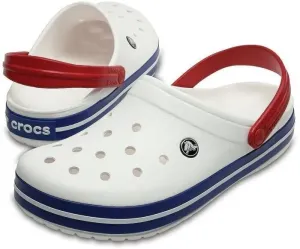 Crocs Crocband Clog White/Blue Jean 39-40