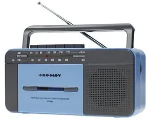 Crosley Cassette Player Blue