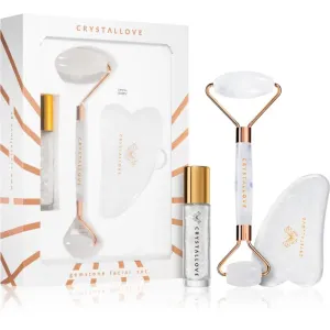 Crystallove Clear Quartz Beauty Set skin care set