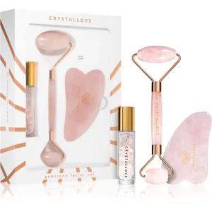 Crystallove Rose Quartz Beauty Set skin care set