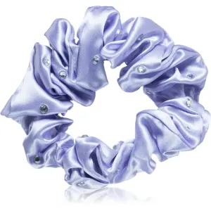 Crystallove Crystalized Silk Scrunchie silk scrunchie colour Lilac 1 pc