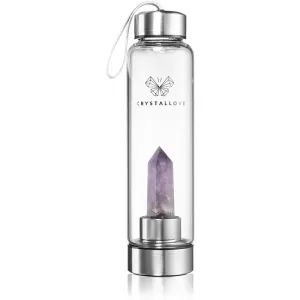 Crystallove Amethyst Bottle Bottle For Water 550 ml #260188