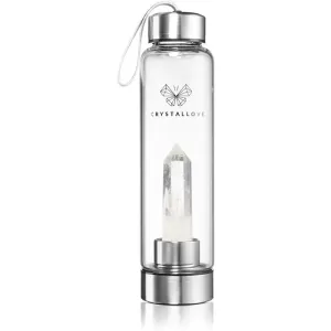 Crystallove Clear Quartz Bottle Bottle For Water 550 ml #260182