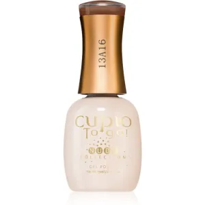 Cupio To Go! Nude gel nail polish for UV/LED hardening shade Espresso 15 ml