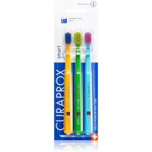 Curaprox 7600 Smart Ultra Soft Toothbrush with a Short Head Ultra Soft 0,08 mm 3 pc