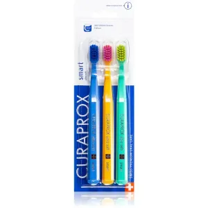 Curaprox 7600 Smart Ultra Soft Toothbrush with a Short Head Ultra Soft 3 pc