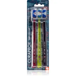 Curaprox Limited Edition Fishing toothbrush 5460 Ultra Soft 3 pc