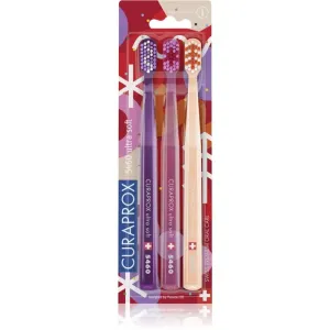 Curaprox Limited Edition Spells toothbrush 5460 Ultra Soft 3 pc #306418