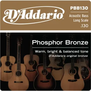 D'Addario PBB130 Single Bass String