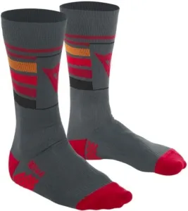 Dainese HG Hallerbos Dark Gray/Red S Cycling Socks