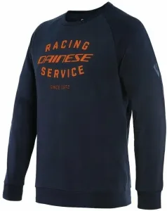 Dainese Paddock Sweatshirt Black Iris/Flame Orange L Hoody