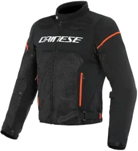Dainese Air Frame D1 Tex Black/White/Fluo Red 48 Textile Jacket