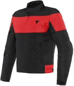 Dainese Elettrica Air Black/Black/Lava Red 50 Textile Jacket