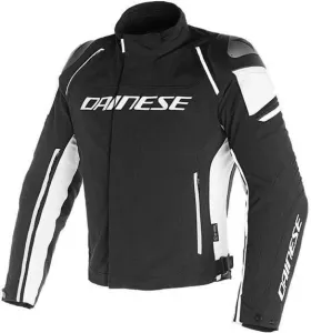 Dainese Racing 3 D-Dry Black/White 52 Textile Jacket